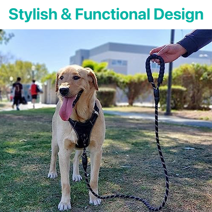 PETBABAS Reflective Adjustable Pet Leash for Dogs and Cats