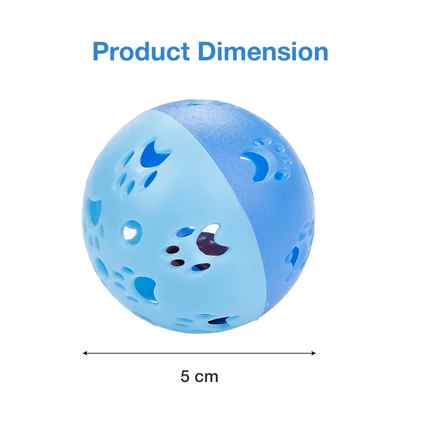 Petbabas Interactive Play Bell Ball for Dogs and Pets