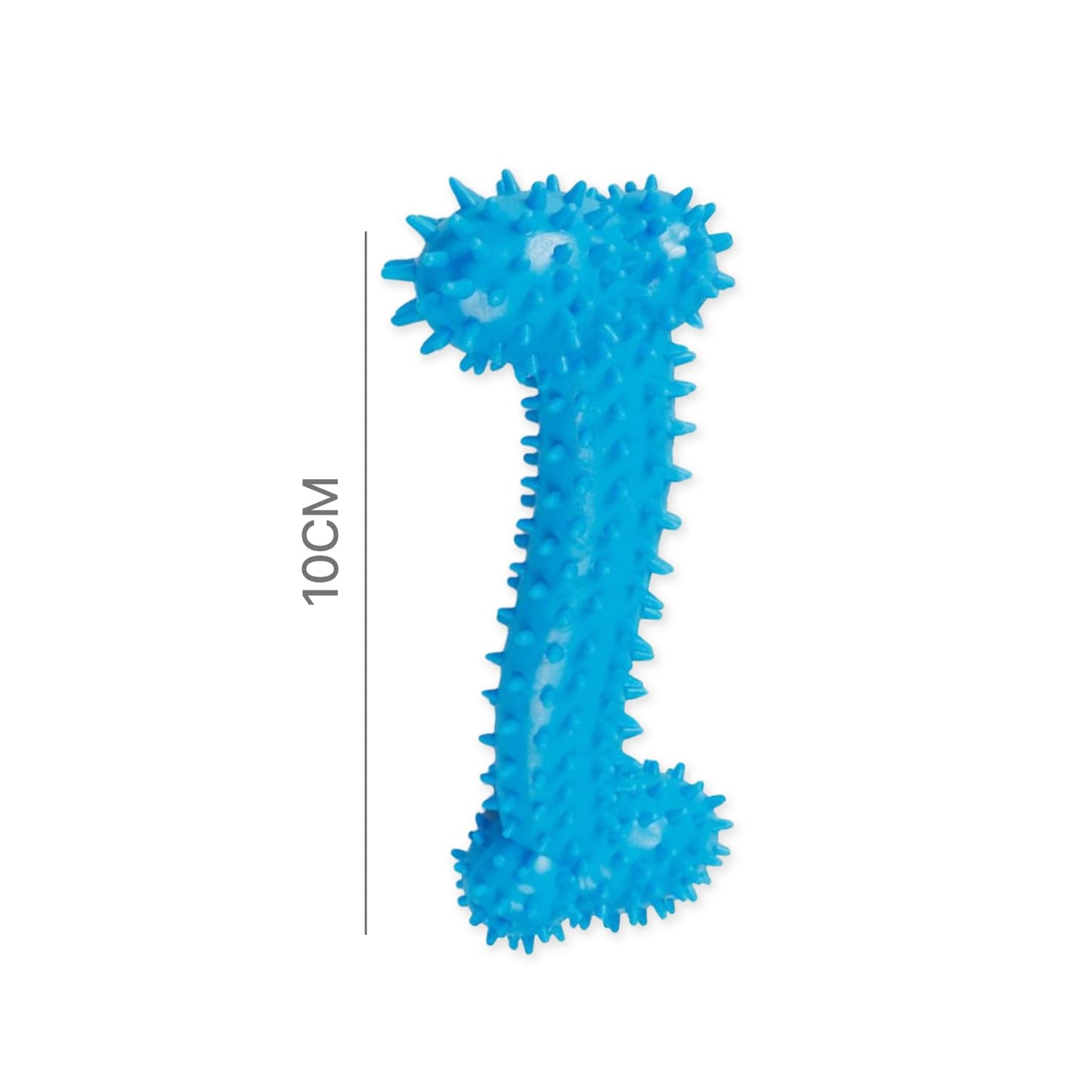 PETBABAS Dog Chew Toy for Puppy, Cute Blue Small Dog Toy