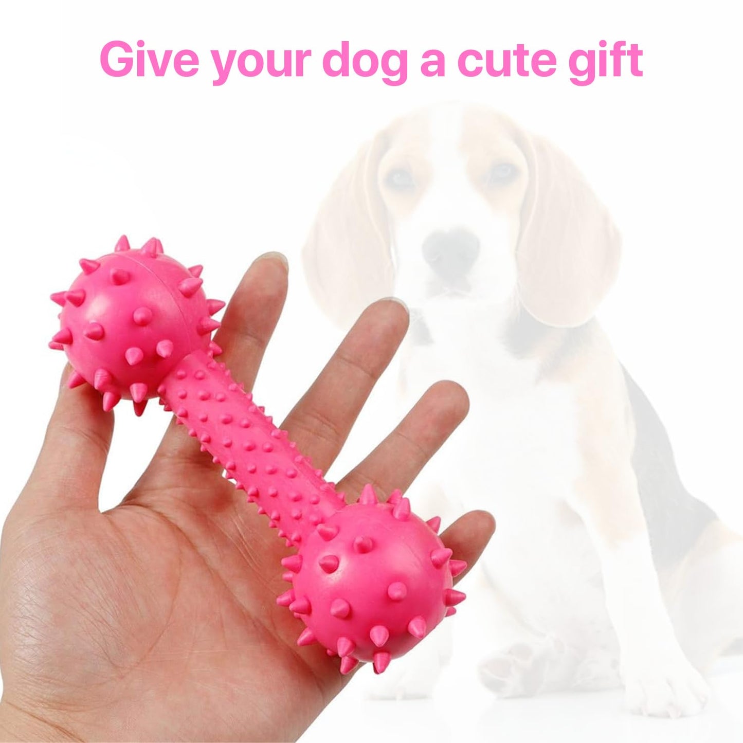 Petbabas Durable Chew toy Dumbbell for Dogs and Cats