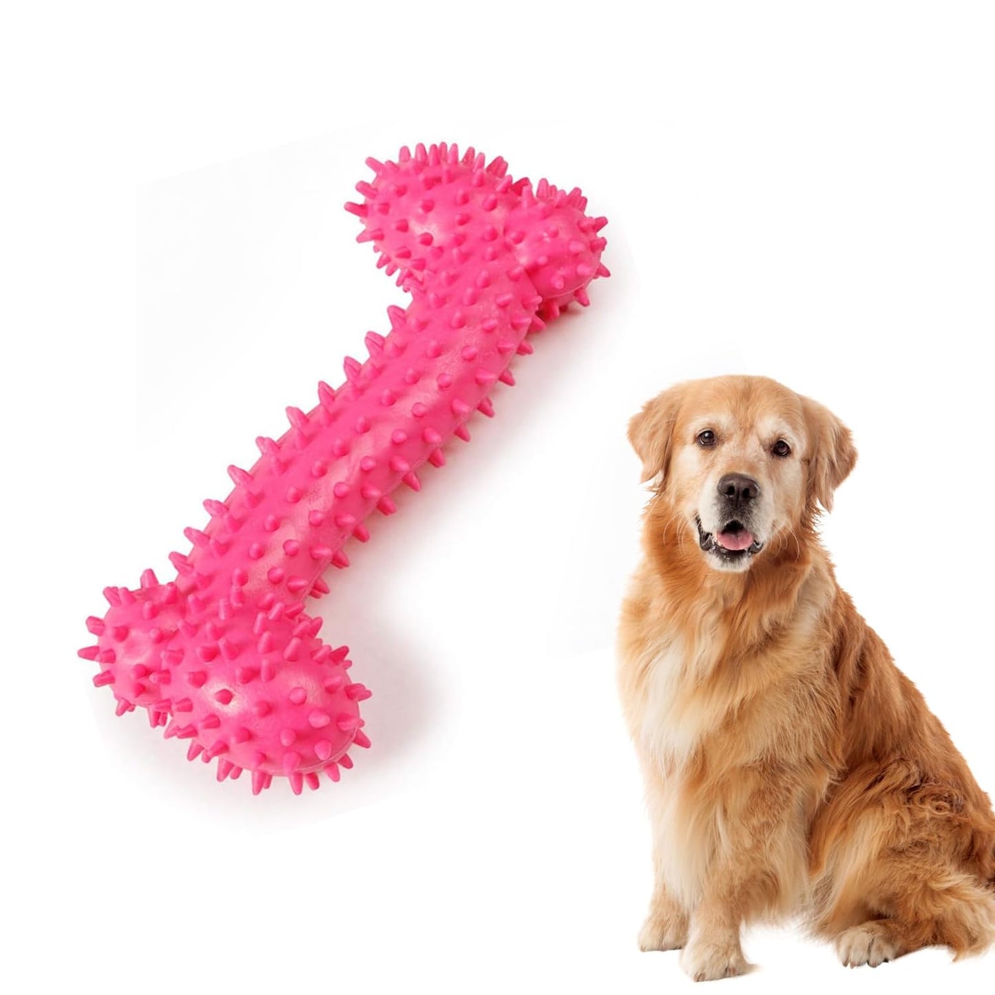 PETBABAS Dog Chew Toy for Puppy, Cute Blue Small Dog Toy