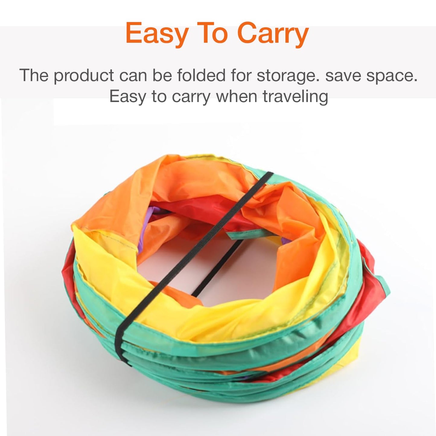 Petbabas 2-Way Pet Tunnels and Activity Toys for Small Animals