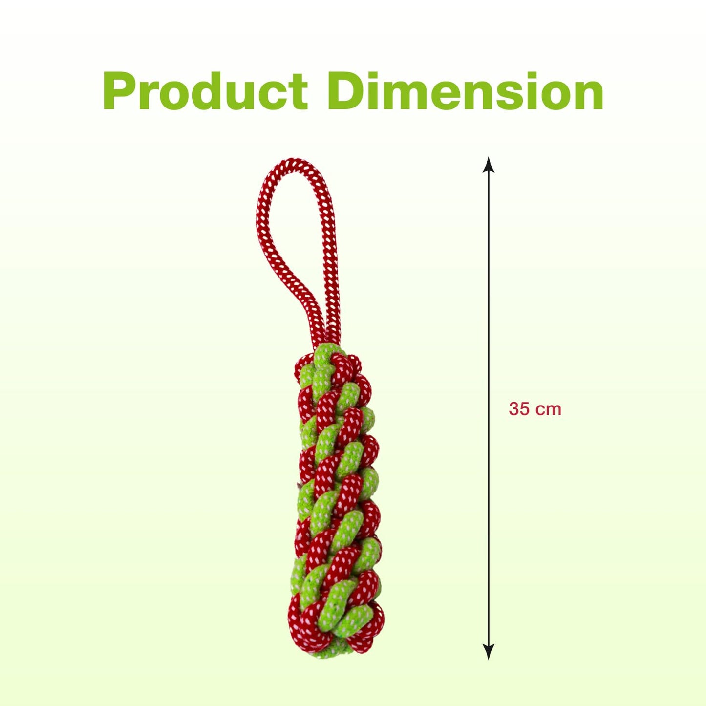 Petbabas Cotton Dummy Rope Toy for Dogs and Pets