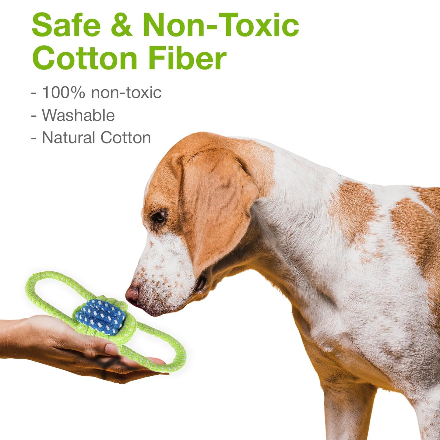 Petbabas Cotton Rope for Dogs and Pets
