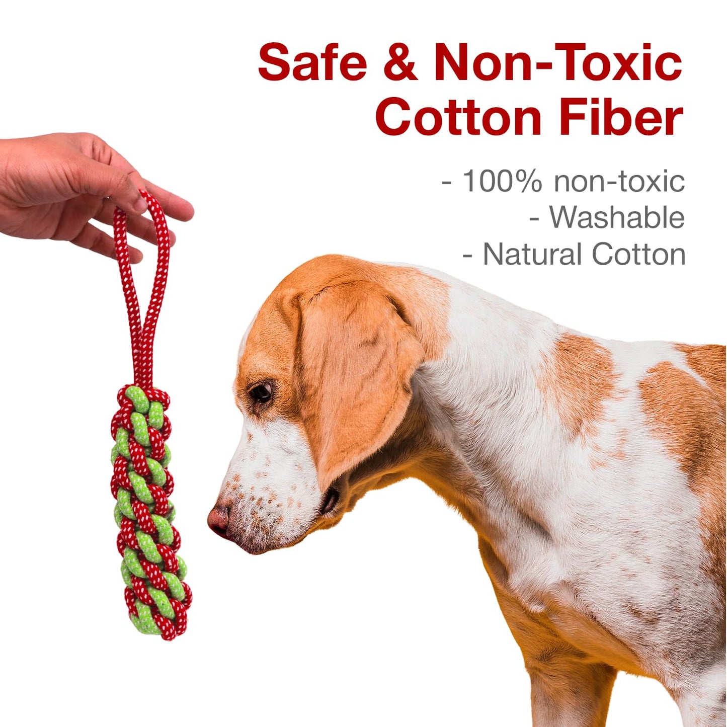 Petbabas Cotton Dummy Rope Toy for Dogs and Pets