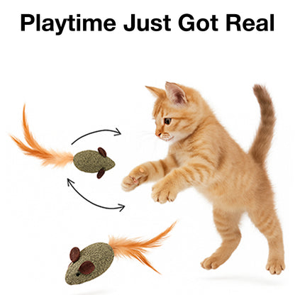 Petbabas Lifelike Cat Toy
