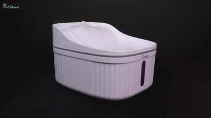 PETBABAS Automatic Pet Water Fountain for Cats and Dogs