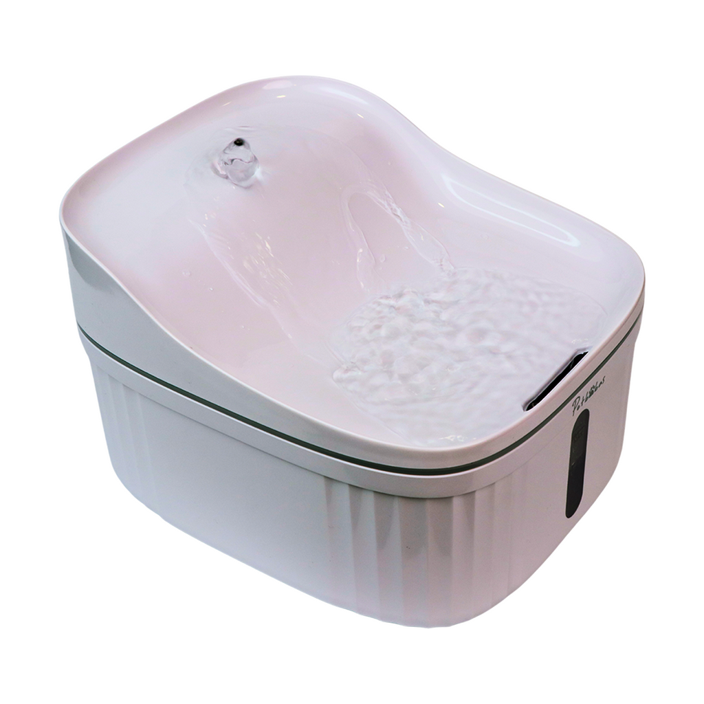 PETBABAS Automatic Pet Water Fountain for Cats and Dogs