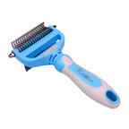 PETBABAS Dog Brush Dogs Comb, 2 in 1 Deshedding Tool