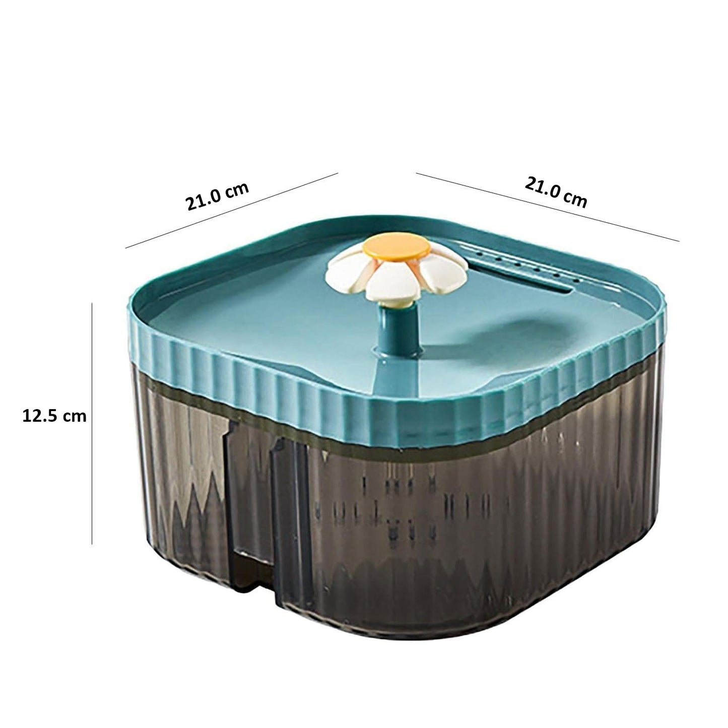 PETBABAS Automatic Pet Water Fountain for Cats and Dogs Ultra-Quiet