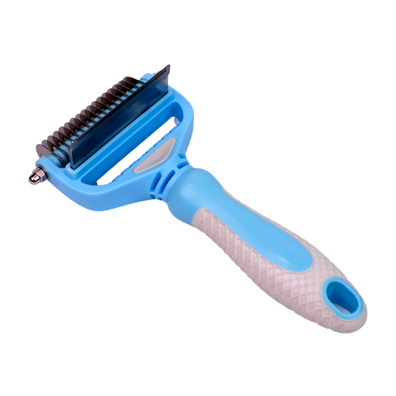 PETBABAS Dog Brush Dogs Comb, 2 in 1 Deshedding Tool