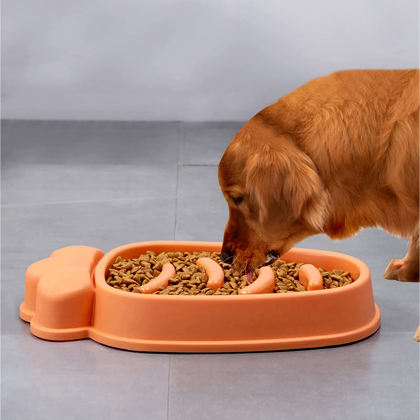 PETBABAS Durable Slow Feeder Bowl for Dogs