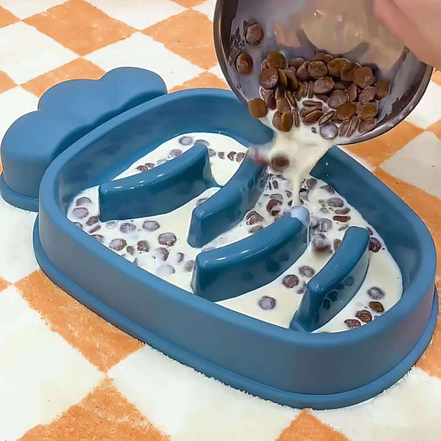 PETBABAS Durable Slow Feeder Bowl for Dogs
