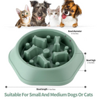 PETBABAS Durable Slow Feeder Bowl for Dogs