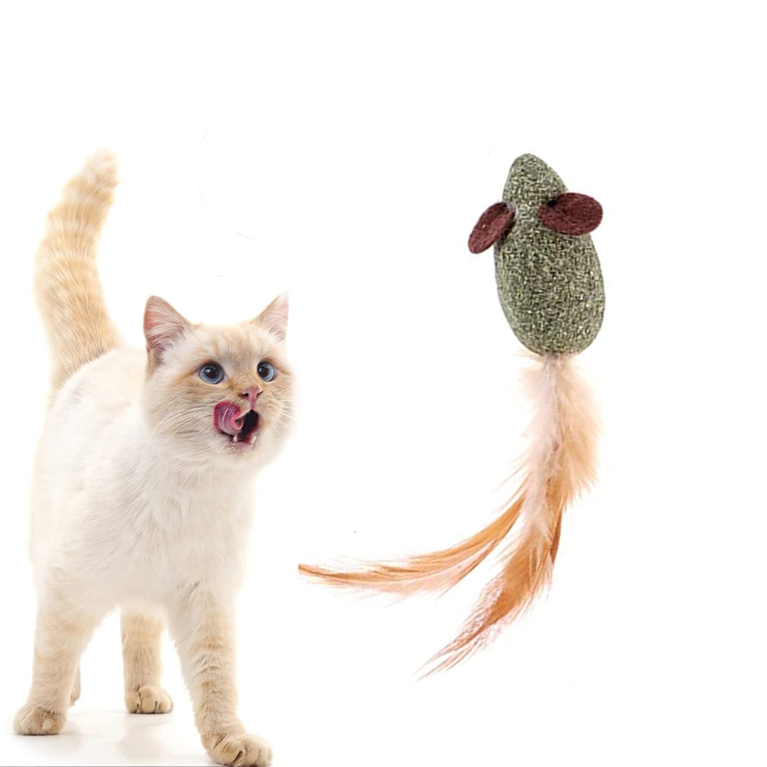 Petbabas Lifelike Cat Toy