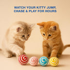 Petbabas Interactive Cat Toy Balls