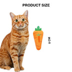 Plush Carrot Cat Toy