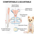 Petbabas Black cartoon harness