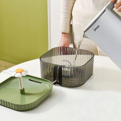 PETBABAS Automatic Pet Water Fountain for Cats and Dogs Ultra-Quiet