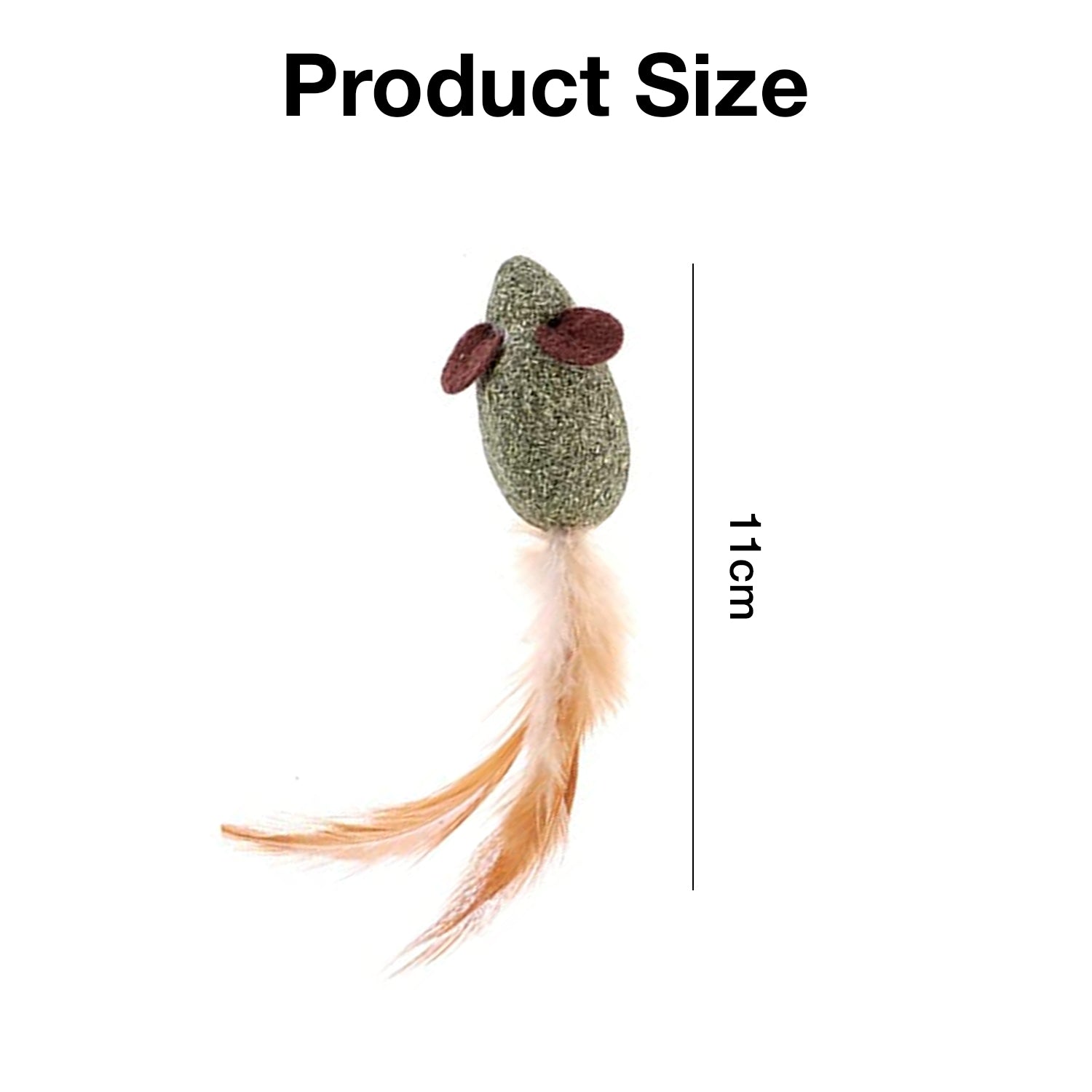 Petbabas Lifelike Cat Toy