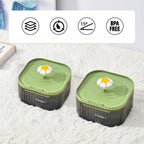 PETBABAS Automatic Pet Water Fountain for Cats and Dogs Ultra-Quiet