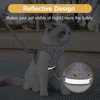 PETBABAS Adjustable Comfort Harness for Dog and Cat