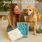 Petbabas Square Slow Feeder Bowl