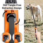 PETBABAS Adjustable Retractable Dog Leash