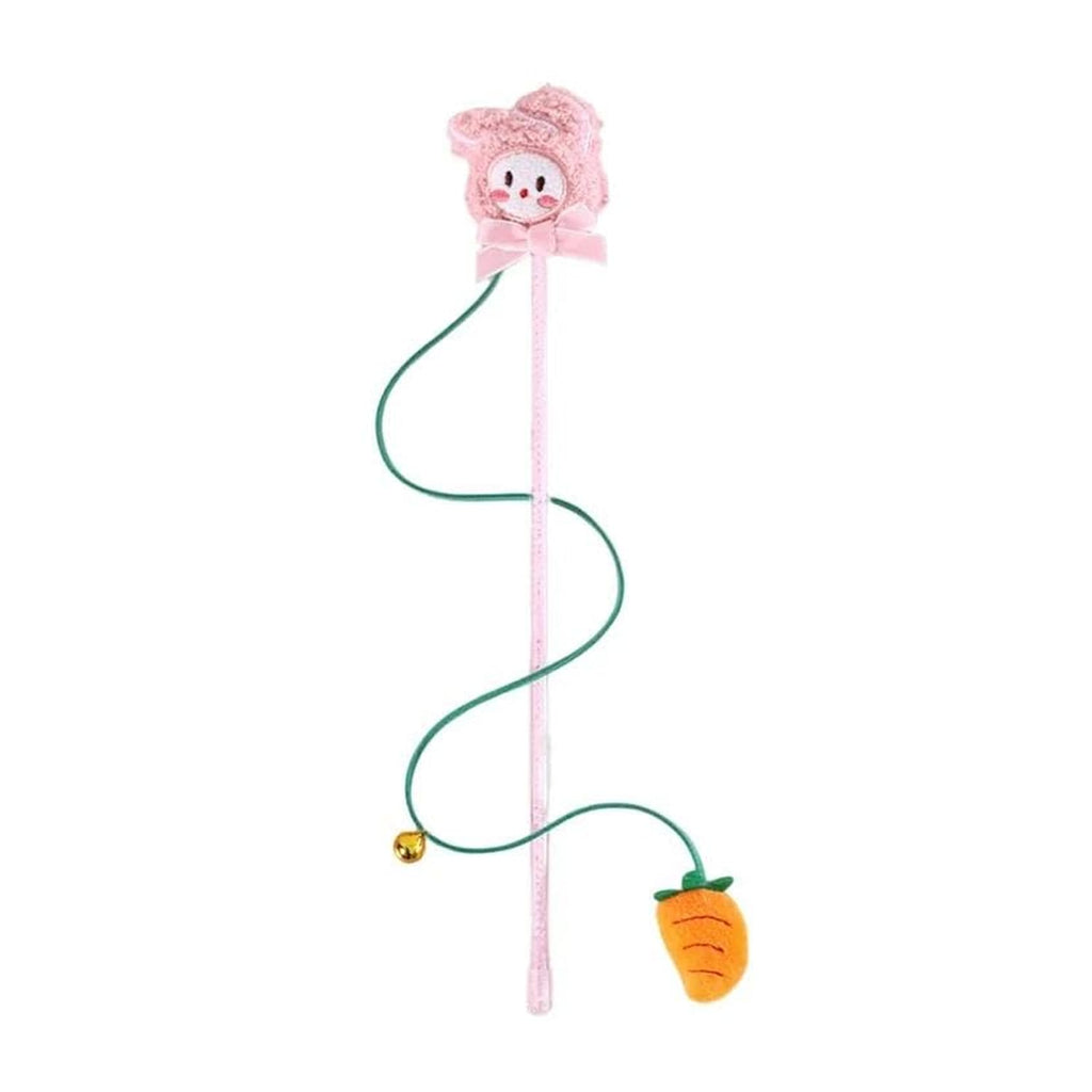 Petbabas Cat and Dog Playing Stick