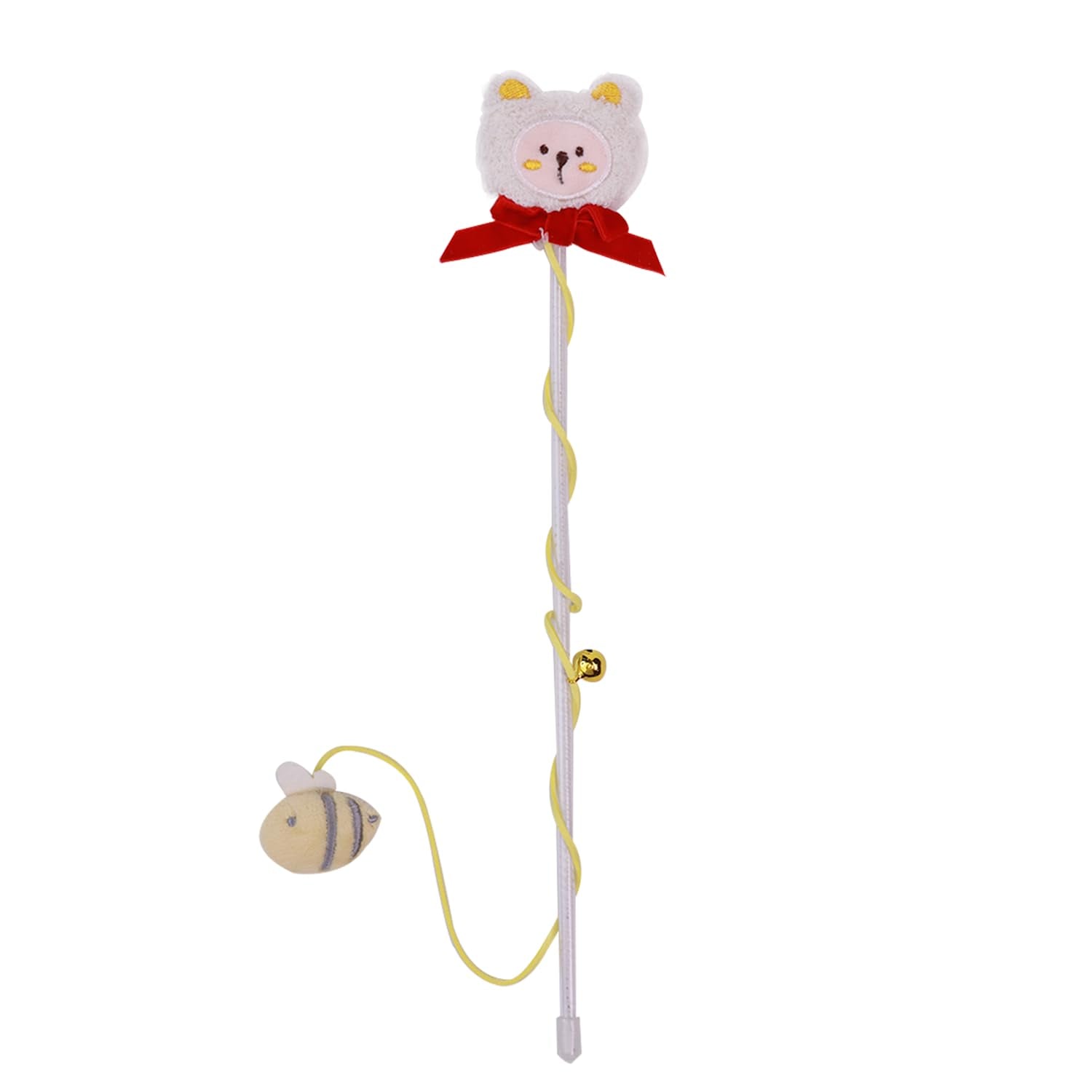 Petbabas Cat and Dog Playing Stick