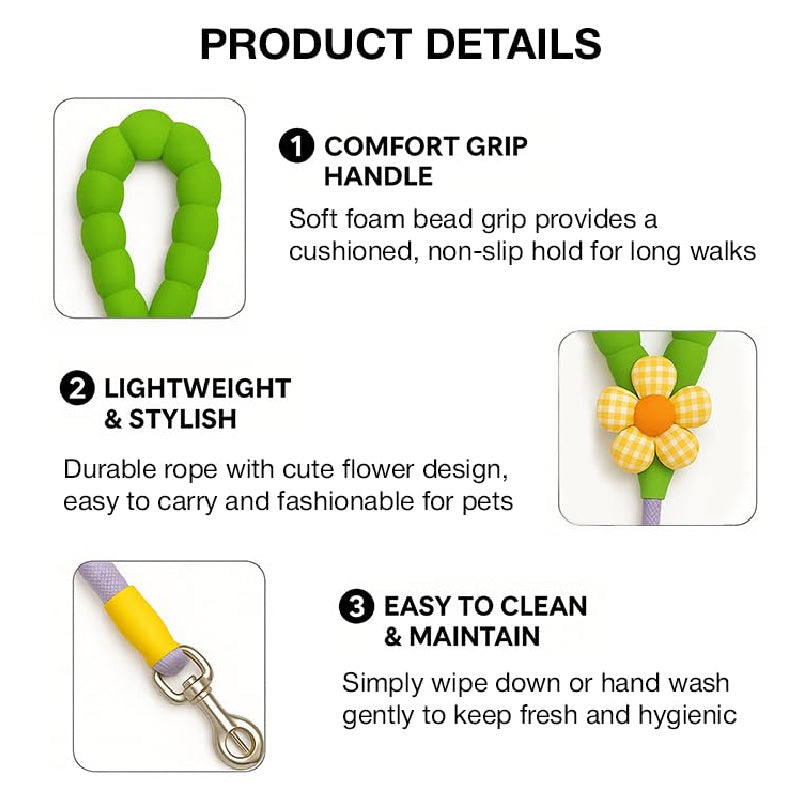 Petbabas Flower Leash