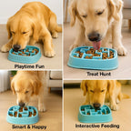 Petbabas Square Slow Feeder Bowl