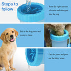 Petbabas Portable Dog Paw Washer Dog Paw Cleaner