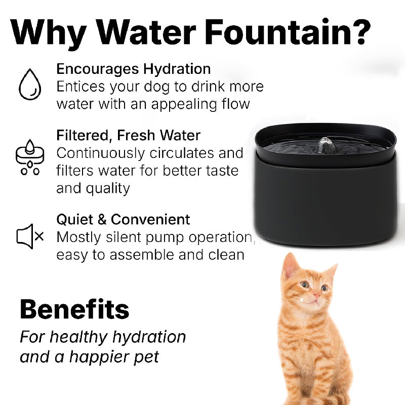 Petbabas Automatic Pet Water Fountain