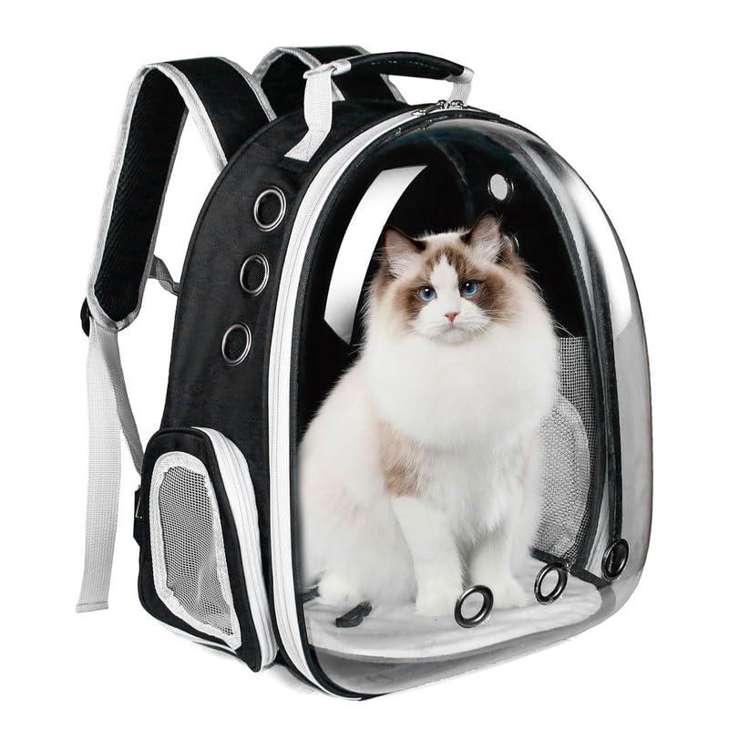 PETBABAS Transparent Pet Carrier Backpack
