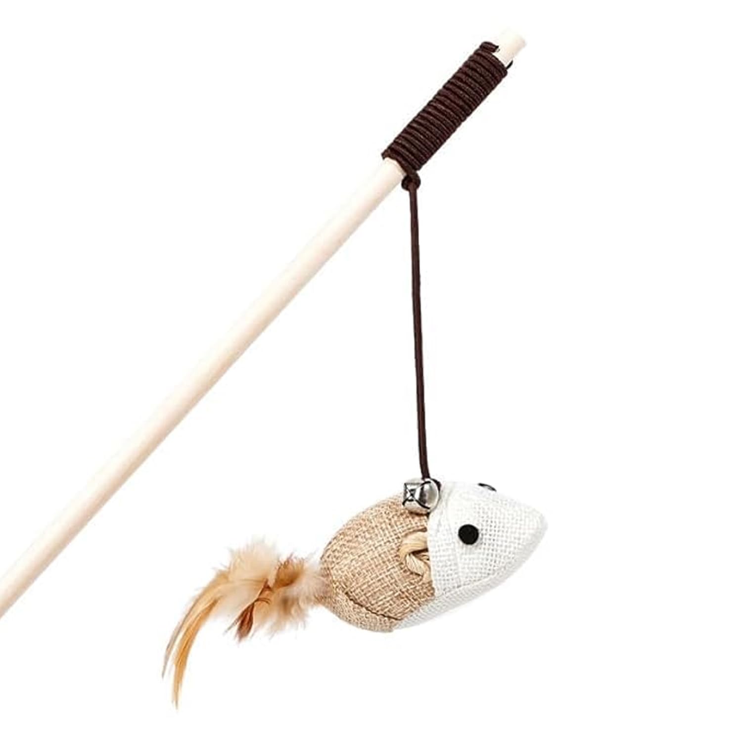 Petbabas Cat and Dog Playing Stick