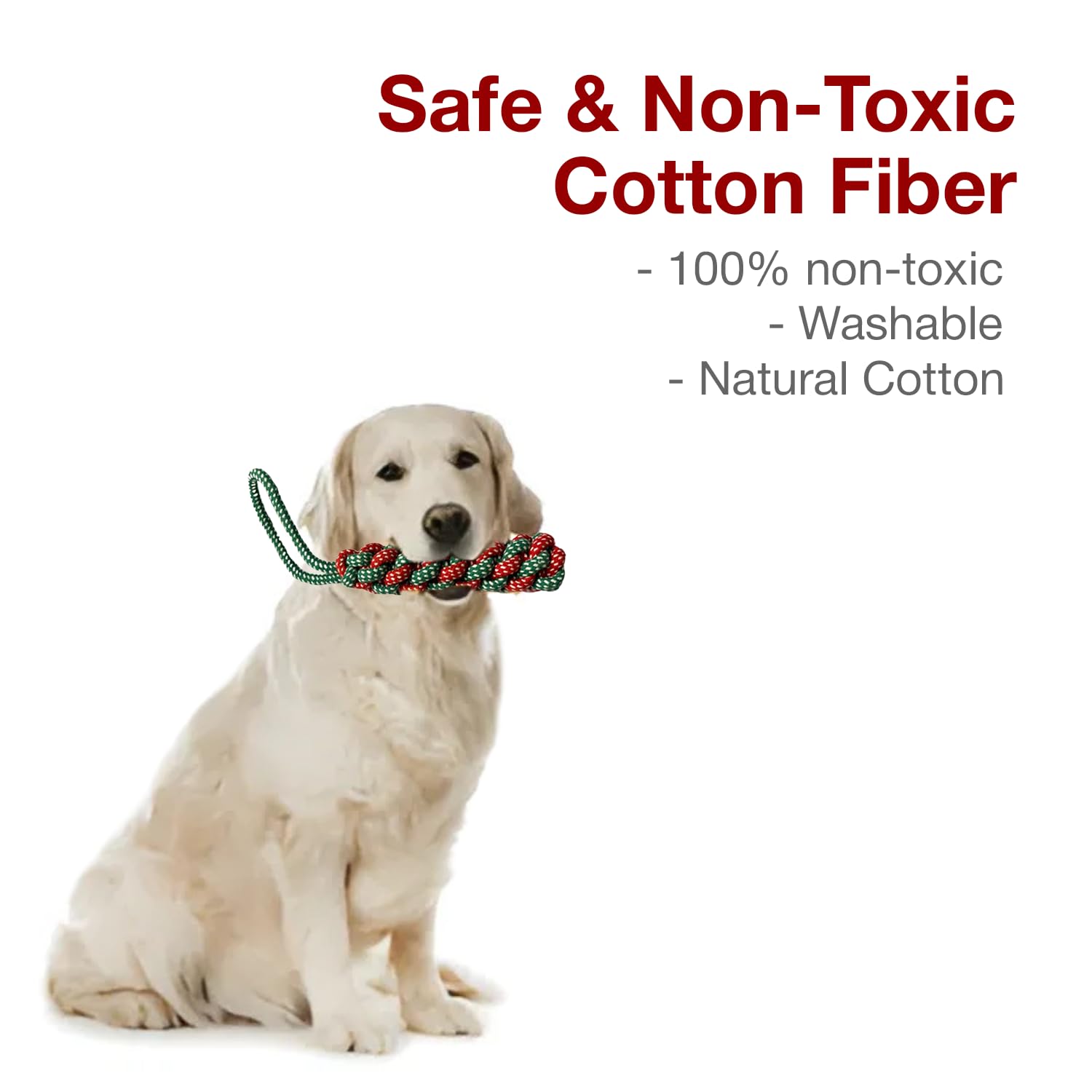 Petbabas Cotton Dummy Rope Toy for Dogs and Pets