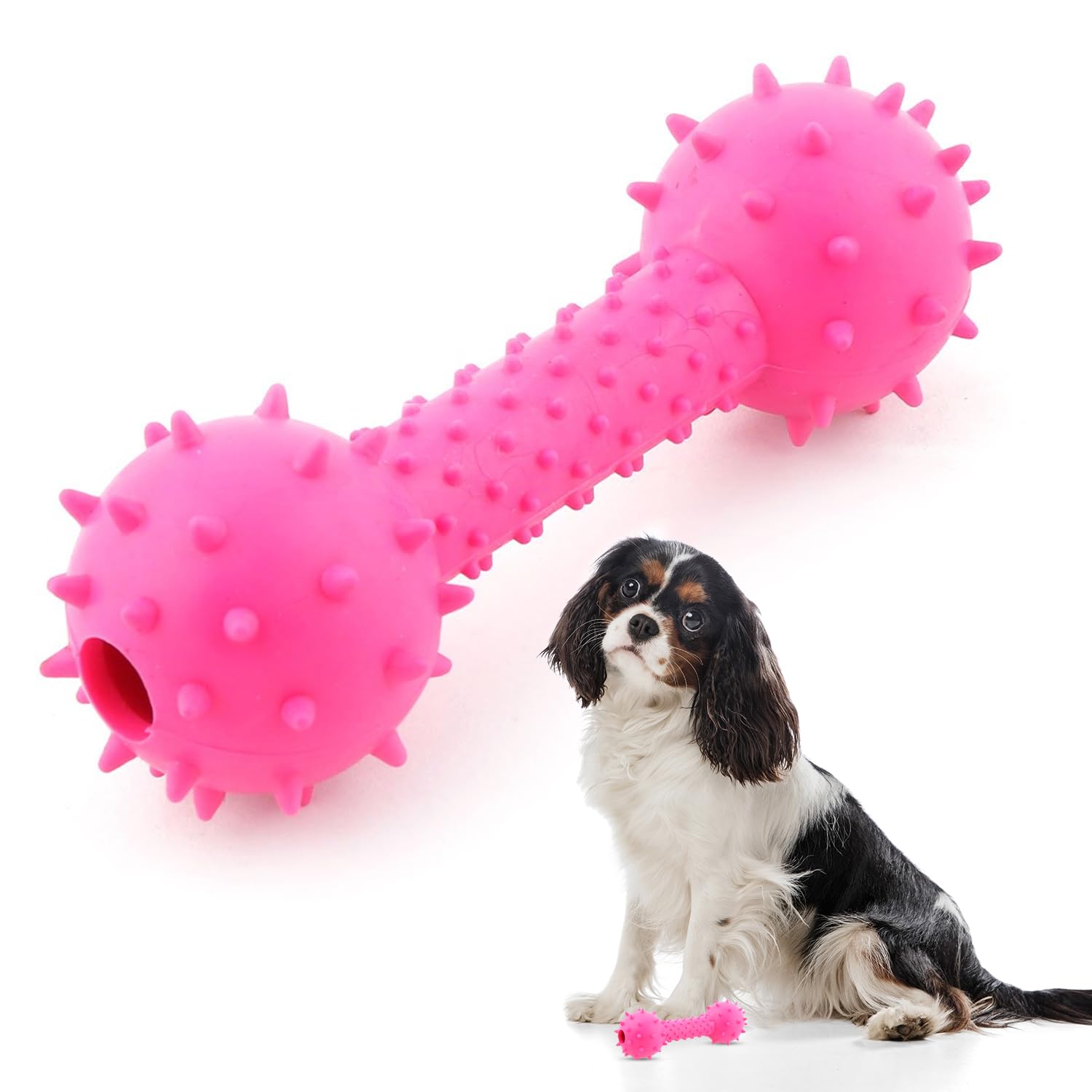 Petbabas Durable Chew toy Dumbbell for Dogs and Cats