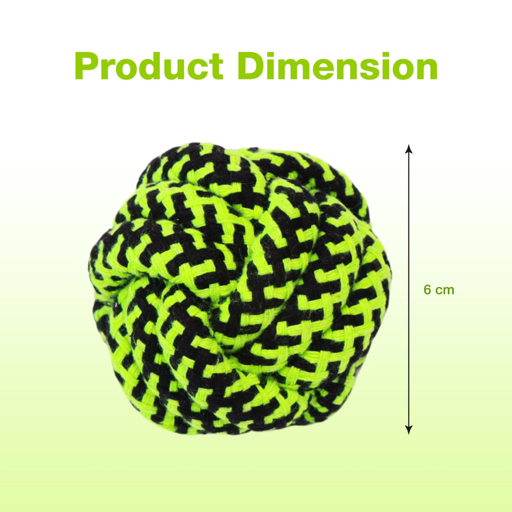 PETBABAS Cotton Rope Balls for Dogs and Pets