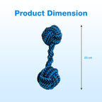 Petbabas Knotted Dumbbell Rope for Dogs and Pets