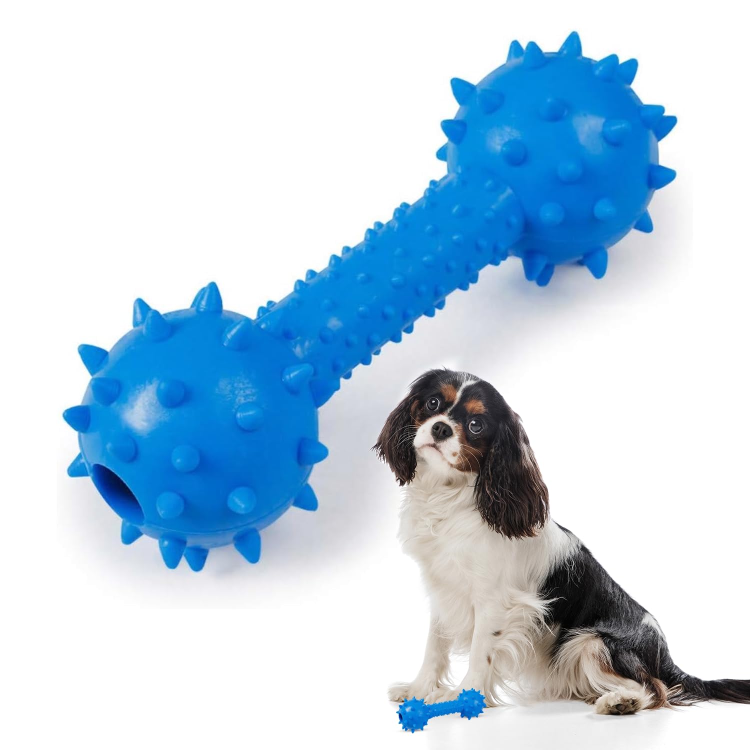 Petbabas Durable Chew toy Dumbbell for Dogs and Cats