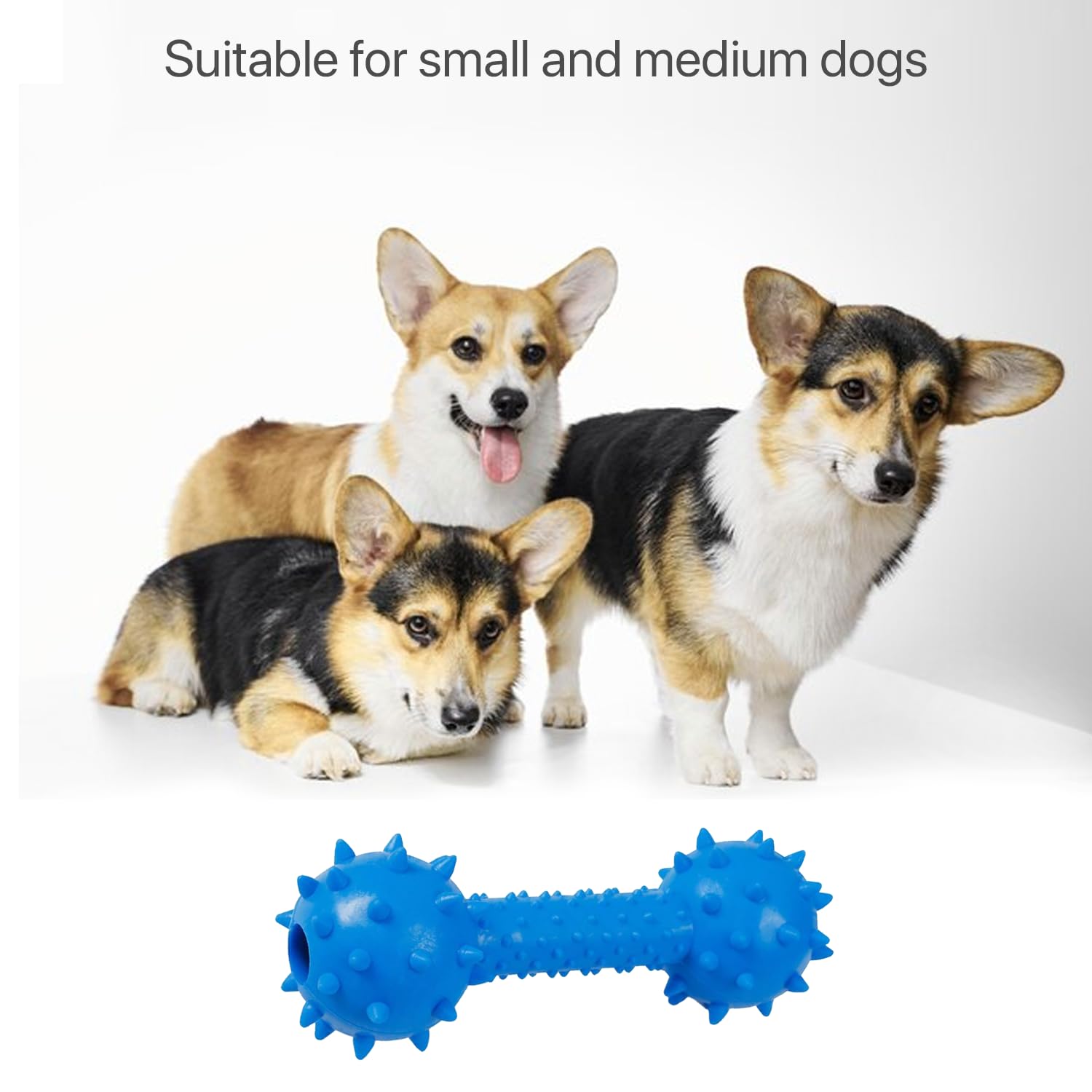 Petbabas Durable Chew toy Dumbbell for Dogs and Cats