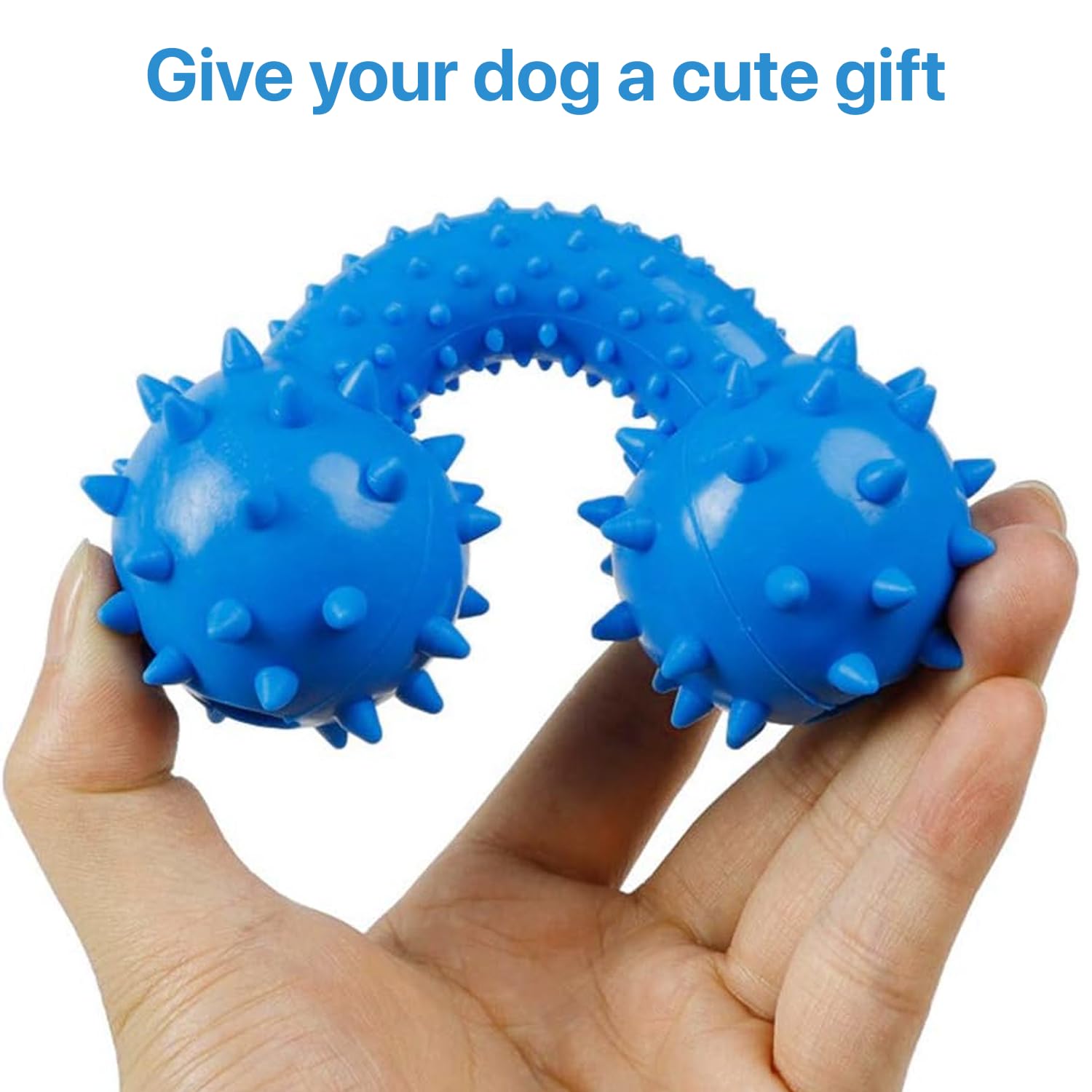 Petbabas Durable Chew toy Dumbbell for Dogs and Cats