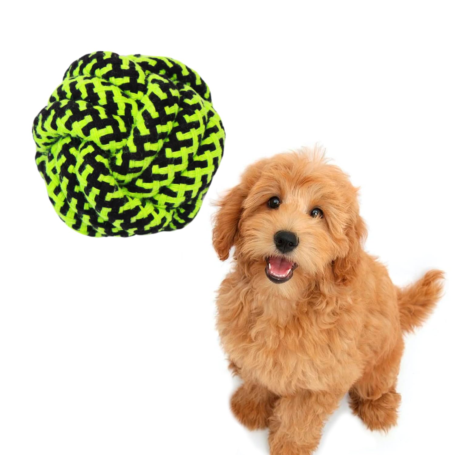 PETBABAS Cotton Rope Balls for Dogs and Pets