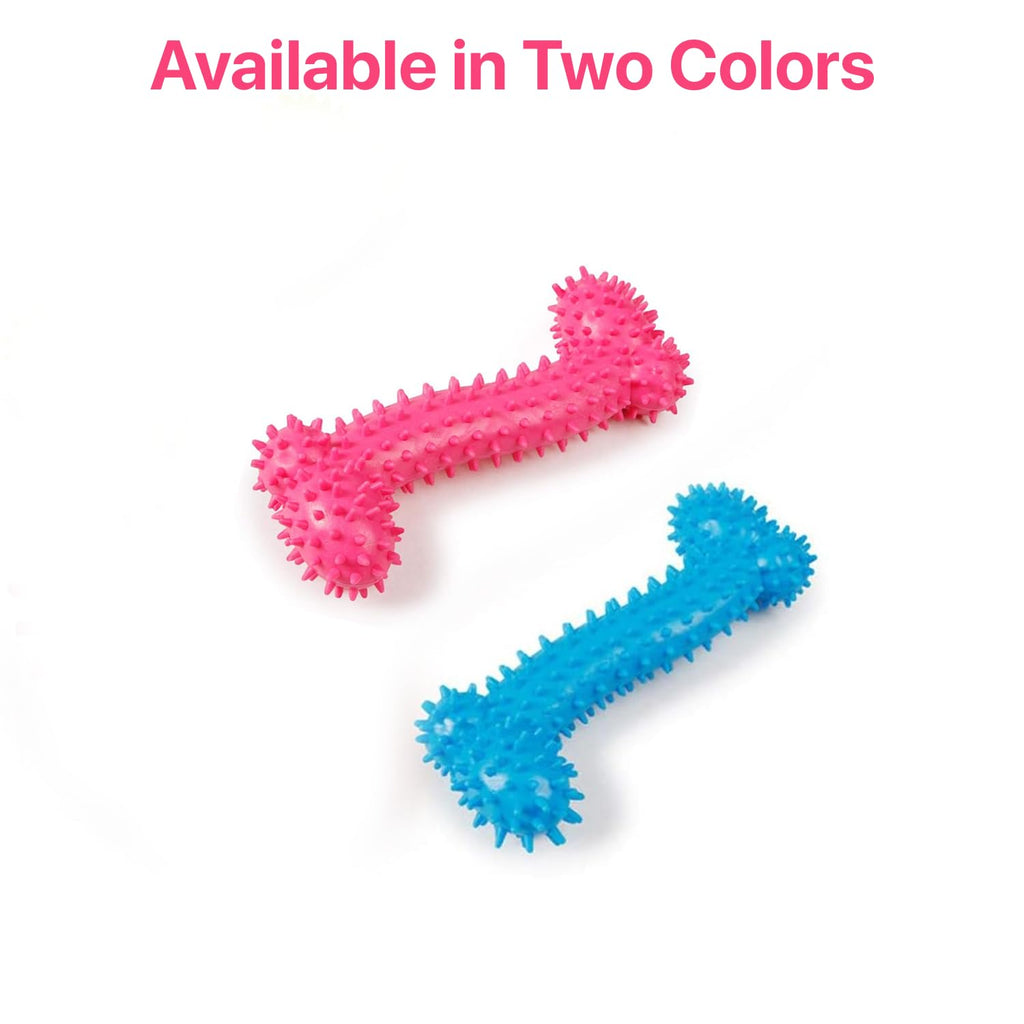 PETBABAS Dog Chew Toy for Puppy, Cute Blue Small Dog Toy