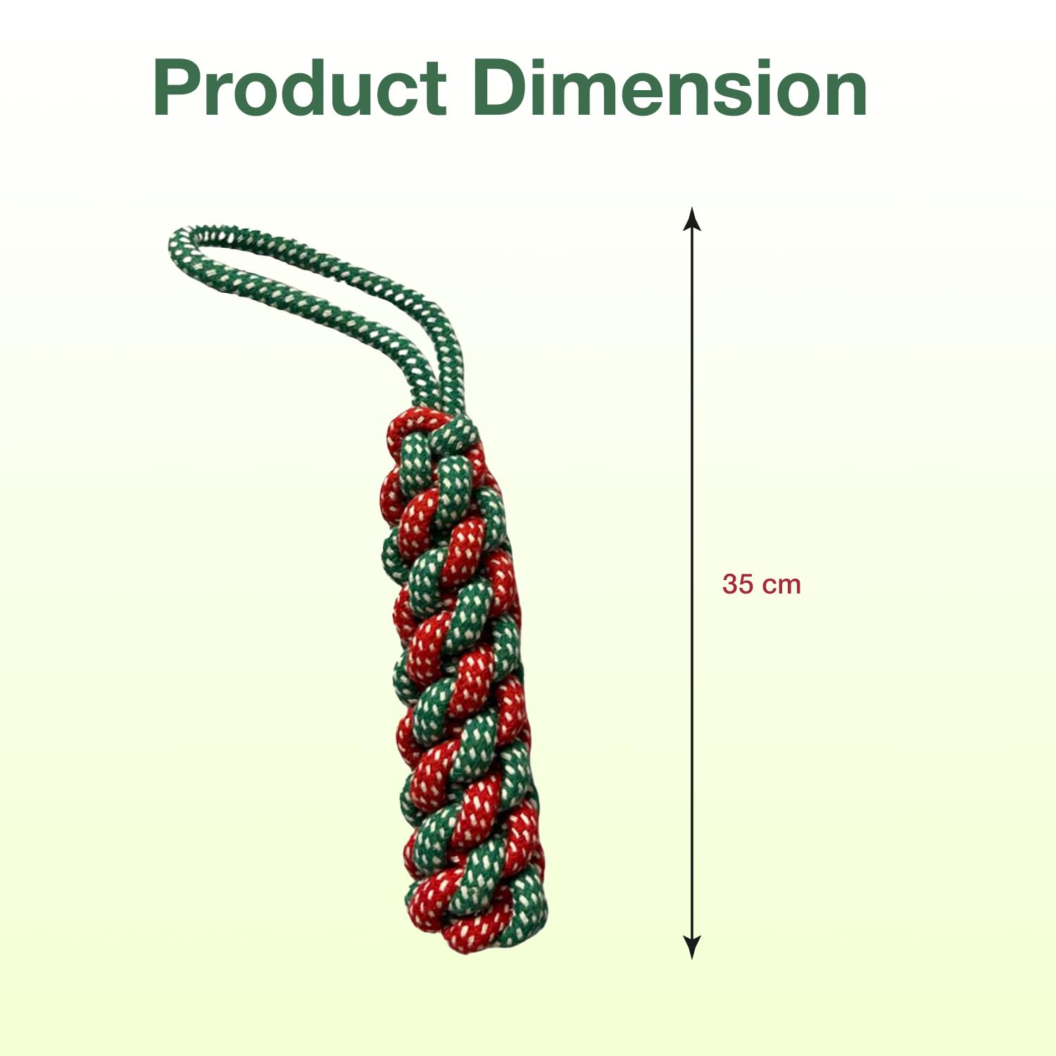 Petbabas Cotton Dummy Rope Toy for Dogs and Pets