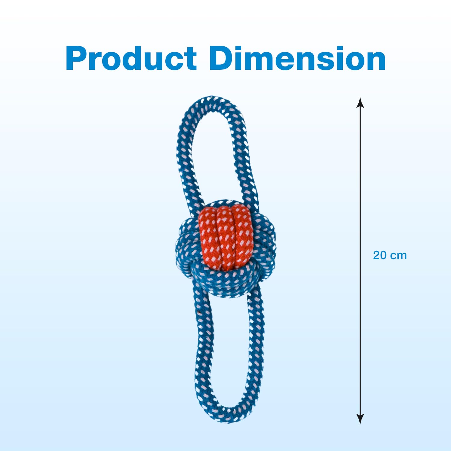 Petbabas Cotton Rope for Dogs and Pets