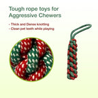 Petbabas Cotton Dummy Rope Toy for Dogs and Pets