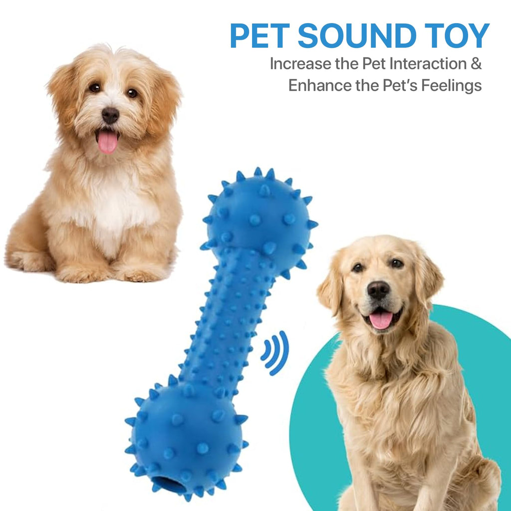 Petbabas Durable Chew toy Dumbbell for Dogs and Cats