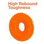 Petbabas Squeaky Ring Toy|Non- Toxic and Durable Squeaky Ring Shaped Ring Toy